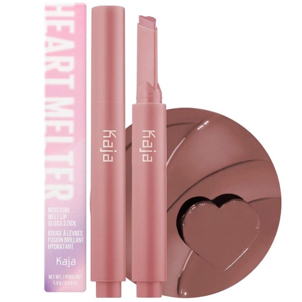New! Kaja Heart Melter Lip Gloss in 07 Let's Chill